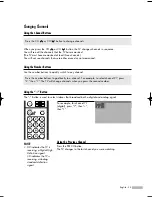 Предварительный просмотр 33 страницы Samsung HL-S6167W, HL-S6767W Owner'S Instructions Manual