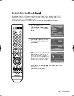 Предварительный просмотр 53 страницы Samsung HL-S6167W, HL-S6767W Owner'S Instructions Manual