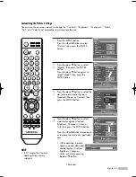 Предварительный просмотр 57 страницы Samsung HL-S6167W, HL-S6767W Owner'S Instructions Manual