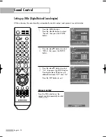 Предварительный просмотр 72 страницы Samsung HL-S6167W, HL-S6767W Owner'S Instructions Manual