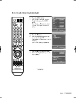 Предварительный просмотр 89 страницы Samsung HL-S6167W, HL-S6767W Owner'S Instructions Manual