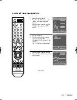 Предварительный просмотр 91 страницы Samsung HL-S6167W, HL-S6767W Owner'S Instructions Manual