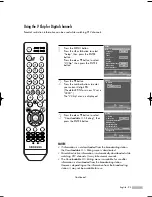 Предварительный просмотр 93 страницы Samsung HL-S6167W, HL-S6767W Owner'S Instructions Manual