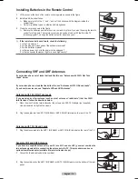 Preview for 10 page of Samsung HL-T5055W Owner'S Instructions Manual