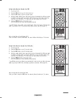 Preview for 22 page of Samsung HL-T5055W Owner'S Instructions Manual