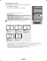 Preview for 29 page of Samsung HL-T5055W Owner'S Instructions Manual