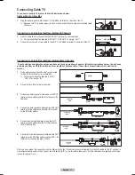 Предварительный просмотр 11 страницы Samsung HL-T5076S Owner'S Instructions Manual