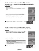 Предварительный просмотр 119 страницы Samsung HL-T5076S Owner'S Instructions Manual