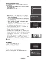 Предварительный просмотр 166 страницы Samsung HL-T5089S Owner'S Instructions Manual