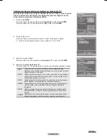 Предварительный просмотр 124 страницы Samsung HL-T6156W Owner'S Instructions Manual