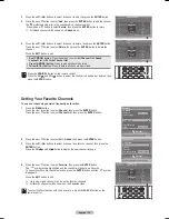 Preview for 39 page of Samsung HL-T6176S - 61" Rear Projection TV Owner'S Instructions Manual