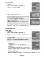 Preview for 45 page of Samsung HL-T6176S - 61" Rear Projection TV Owner'S Instructions Manual