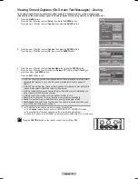 Preview for 53 page of Samsung HL-T6176S - 61" Rear Projection TV Owner'S Instructions Manual