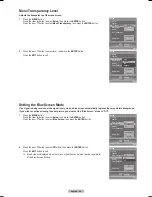 Preview for 54 page of Samsung HL-T6176S - 61" Rear Projection TV Owner'S Instructions Manual