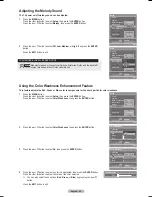 Preview for 55 page of Samsung HL-T6176S - 61" Rear Projection TV Owner'S Instructions Manual