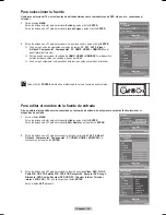 Preview for 109 page of Samsung HL-T6176S - 61" Rear Projection TV Owner'S Instructions Manual