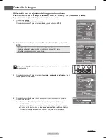 Preview for 110 page of Samsung HL-T6176S - 61" Rear Projection TV Owner'S Instructions Manual