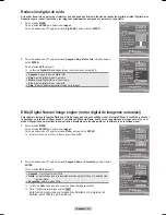 Preview for 114 page of Samsung HL-T6176S - 61" Rear Projection TV Owner'S Instructions Manual