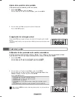 Preview for 116 page of Samsung HL-T6176S - 61" Rear Projection TV Owner'S Instructions Manual