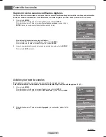 Preview for 121 page of Samsung HL-T6176S - 61" Rear Projection TV Owner'S Instructions Manual