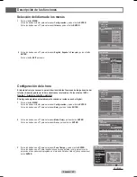 Preview for 126 page of Samsung HL-T6176S - 61" Rear Projection TV Owner'S Instructions Manual