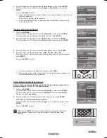 Preview for 127 page of Samsung HL-T6176S - 61" Rear Projection TV Owner'S Instructions Manual