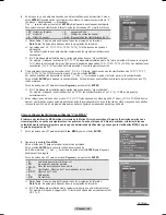 Preview for 132 page of Samsung HL-T6176S - 61" Rear Projection TV Owner'S Instructions Manual