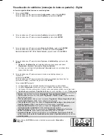 Preview for 135 page of Samsung HL-T6176S - 61" Rear Projection TV Owner'S Instructions Manual