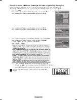 Preview for 136 page of Samsung HL-T6176S - 61" Rear Projection TV Owner'S Instructions Manual