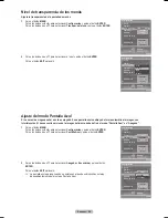 Preview for 137 page of Samsung HL-T6176S - 61" Rear Projection TV Owner'S Instructions Manual