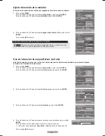 Preview for 138 page of Samsung HL-T6176S - 61" Rear Projection TV Owner'S Instructions Manual