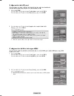 Preview for 139 page of Samsung HL-T6176S - 61" Rear Projection TV Owner'S Instructions Manual