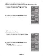 Preview for 140 page of Samsung HL-T6176S - 61" Rear Projection TV Owner'S Instructions Manual