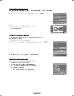 Preview for 145 page of Samsung HL-T6176S - 61" Rear Projection TV Owner'S Instructions Manual