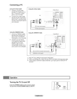 Предварительный просмотр 16 страницы Samsung HL61A750A1FXZA Getting Started Manual