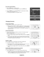 Предварительный просмотр 19 страницы Samsung HL61A750A1FXZA Getting Started Manual