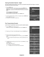 Предварительный просмотр 47 страницы Samsung HL61A750A1FXZA Getting Started Manual