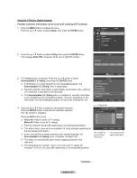 Предварительный просмотр 63 страницы Samsung HL61A750A1FXZA Getting Started Manual