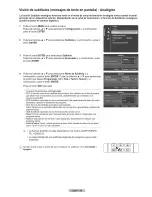 Preview for 66 page of Samsung HL67A750A1FXZA Manual Del Usuario