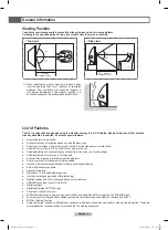 Preview for 5 page of Samsung HL72A650 - 72" Rear Projection TV User Manual