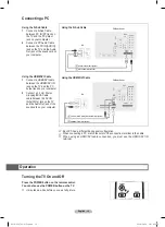 Preview for 16 page of Samsung HL72A650 - 72" Rear Projection TV User Manual