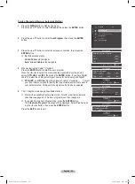 Preview for 22 page of Samsung HL72A650 - 72" Rear Projection TV User Manual