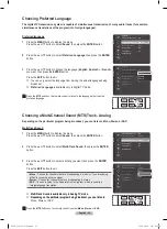 Preview for 36 page of Samsung HL72A650 - 72" Rear Projection TV User Manual