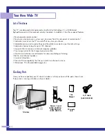 Предварительный просмотр 10 страницы Samsung HLM4365W - HLM - 43" Rear Projection TV Instruction Manual