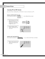 Предварительный просмотр 14 страницы Samsung HLP5085W - 50" Rear Projection TV Instruction Manual