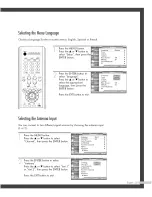 Предварительный просмотр 25 страницы Samsung HLP5085W - 50" Rear Projection TV Instruction Manual