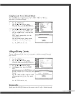 Предварительный просмотр 27 страницы Samsung HLP5085W - 50" Rear Projection TV Instruction Manual