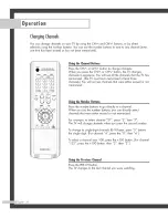 Предварительный просмотр 28 страницы Samsung HLP5085W - 50" Rear Projection TV Instruction Manual