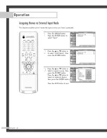 Предварительный просмотр 40 страницы Samsung HLP5085W - 50" Rear Projection TV Instruction Manual