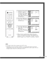 Предварительный просмотр 73 страницы Samsung HLP5085W - 50" Rear Projection TV Instruction Manual